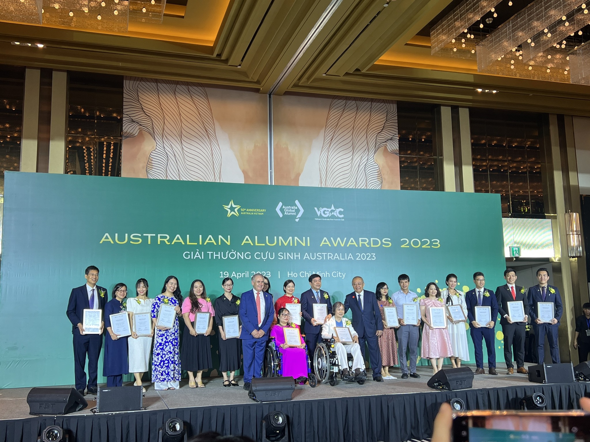 SSVN was honored at the Australian Alumni Awards 2023