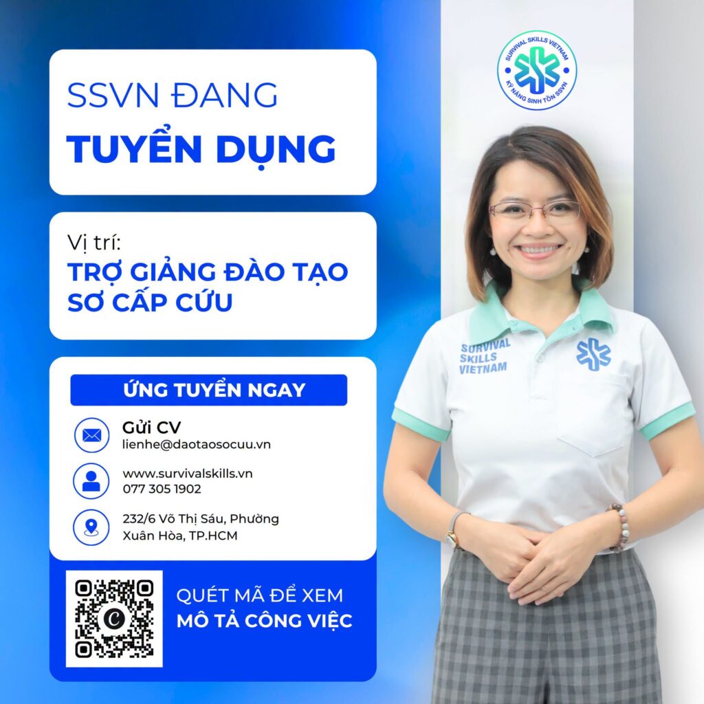 SSVN
trợ giảng
sơ cứu
